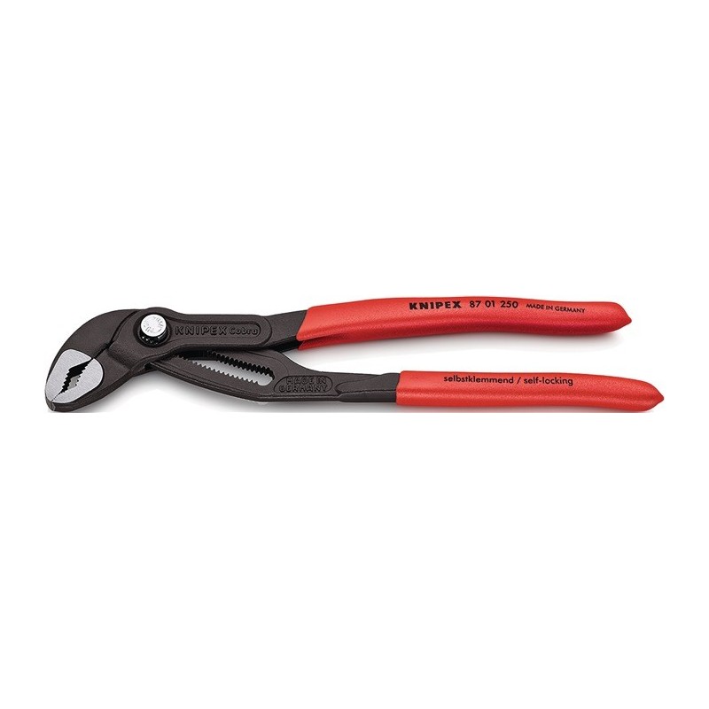 Pince multiprises KNIPEX Cobra® longueur 150 mm envergure 30 mm poli revêtement en plastique KNIPEX