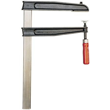 Presse à vis serrage profond TGNT envergure 400 mm col de cygne 300 mm manche en bois 45 x 12 mm BESSEY