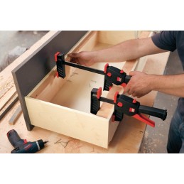 Serre-joints une main DuoKlamp envergure 160 mm col de cygne 85 mm écartement 75-235 mm BESSEY