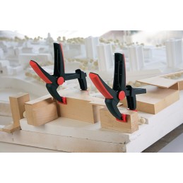 Presse à ressort VarioClippix XV envergure maxi. 55 mm plastique col de cygne 37 mm BESSEY