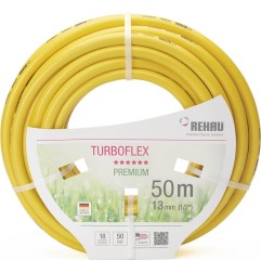 Tuyau d arrosage Turboflex longueur 25 m D. intérieur 13 mm D. ext. 18 mm MT REHAU