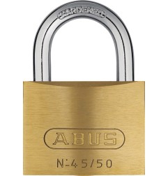 Cadenas cylindrique 45/30 Twins B/SB largeur du corps de verrou 29 mm laiton fermeture identique ABUS