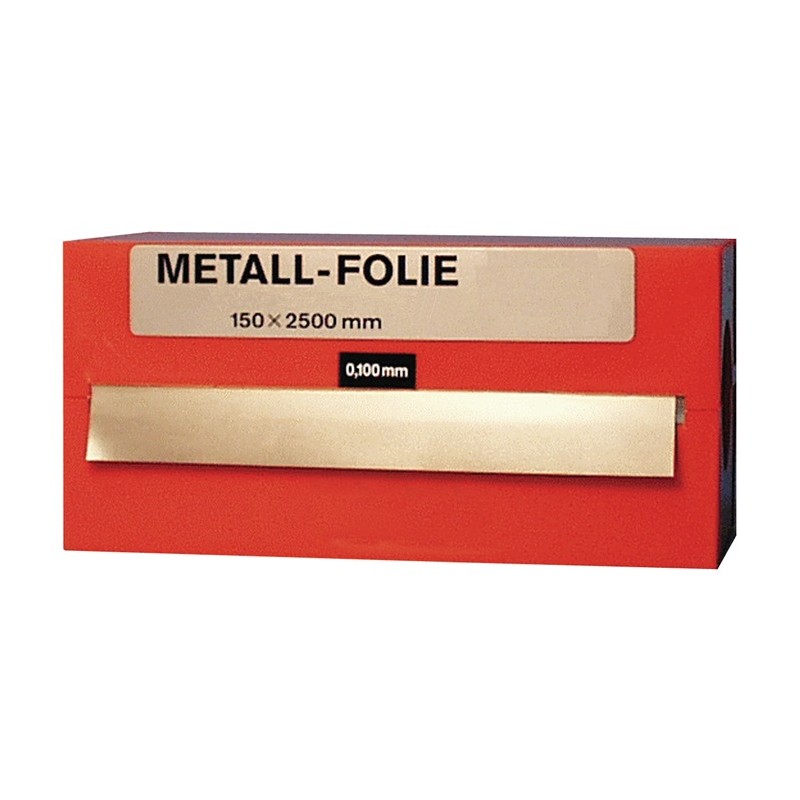 Feuille métallique épaisseur 0,025 mm laiton MS63 longueur 2500 mm largeur 150 mm Feuille métallique épaisseur 0,025 mm laiton MS63 longueur 2500 mm largeur 150 mm