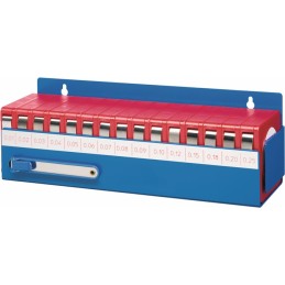 Jeu de rubans jauge dépaisseur 0,01-0,25 mm longueur 5 m largeur 12,7 mm PROMAT
