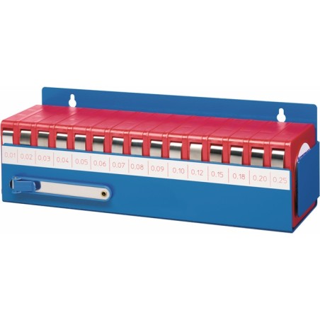 Jeu de rubans jauge dépaisseur 0,01-0,25 mm longueur 5 m largeur 12,7 mm PROMAT