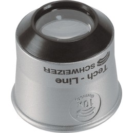 Loupe d horloger Tech-Line agrandissement 15x D. de lentille 16,3 mm SCHWEIZER