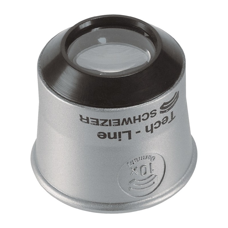 Loupe d horloger Tech-Line agrandissement 15x D. de lentille 16,3 mm SCHWEIZER Loupe d horloger Tech-Line agrandissement 15x D. de lentille 16,3 mm SCHWEIZER