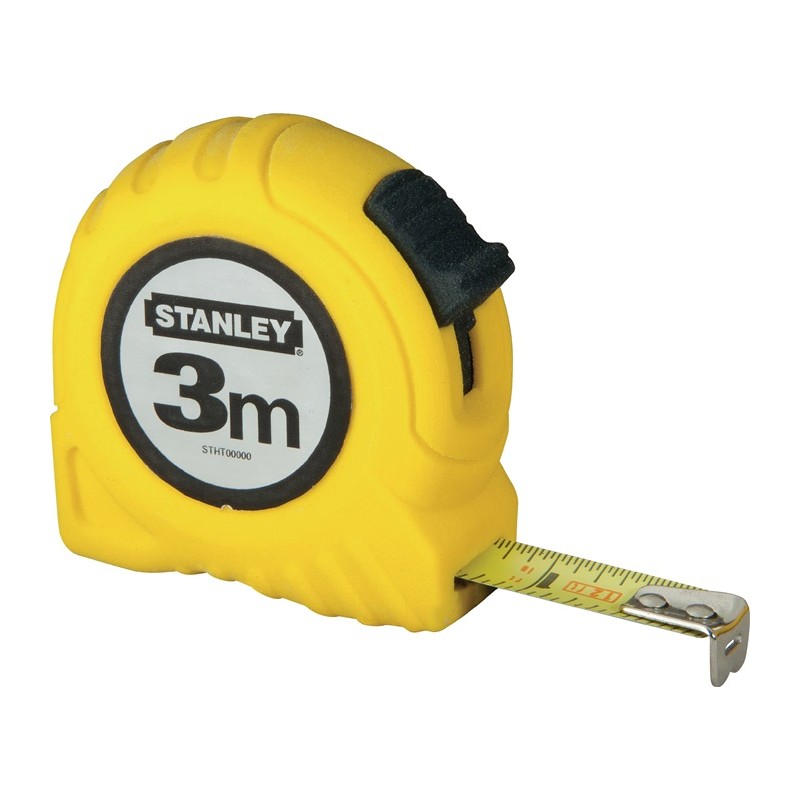 Mètre-ruban de poche largeur 12,7 mm mm/cm EG II clip ceinture en plastique clip ceinture au détail STANLEY Mètre-ruban de poche largeur 12,7 mm mm/cm EG II clip ceinture en plastique clip ceinture au détail STANLEY