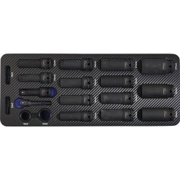Jeu de douilles Kraft 35 pièces 1/2 po. long, 6 pans PROMAT