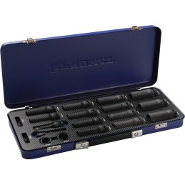 Jeu de douilles Kraft 35 pièces 1/2 po. long, 6 pans PROMAT