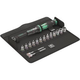 Jeu de clés dynamométriques Fiets Set Torque 1 16 pièces 2,5-25 Nm 1/4 po. WERA