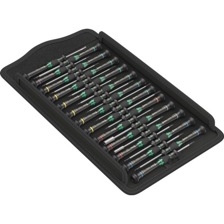 Jeu tournevis de mécanique de précision Kraftform Micro Big Pack 1 25 pièces fente/PH/TORX®/TORX PLUS®/Microstix® WERA