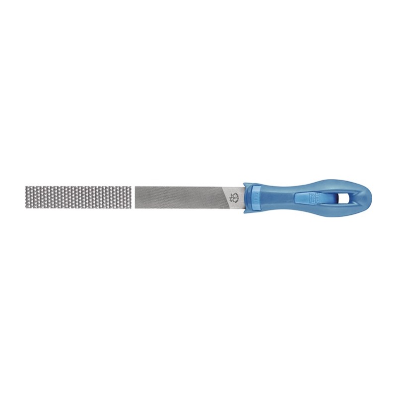 Lime-râpe DIN 7261 L. 200 mm coupe transv. 20 x 5 mm coupe croisée Ergonomique bicomposant PFERD Lime-râpe DIN 7261 L. 200 mm coupe transv. 20 x 5 mm coupe croisée Ergonomique bicomposant PFERD