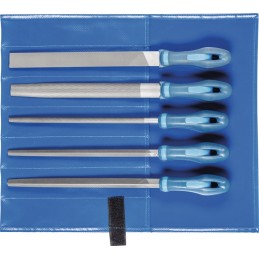 Jeu de limes longueur 200 mm coupe 2 Ergonomique bicomposant PFERD