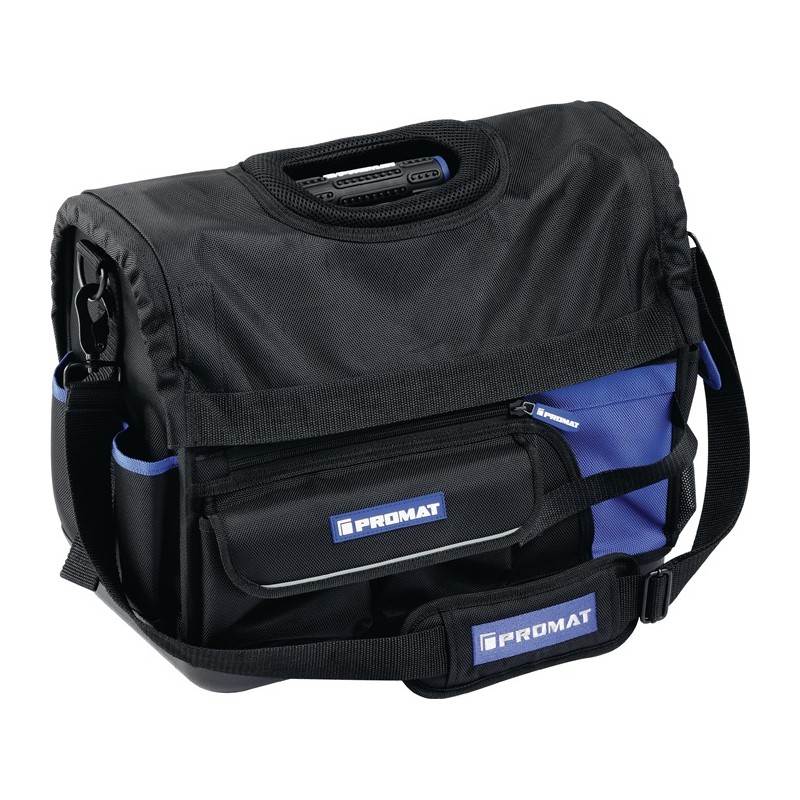 Trousse à outils l.220xP430xH350 mm 30 l nylon 1680D résistante à leau PROMAT Trousse à outils l.220xP430xH350 mm 30 l nylon 1680D résistante à leau PROMAT