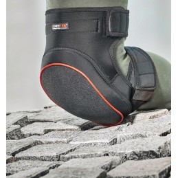 Genouillère KevSafe DIN/EN14404 universel noir lavable 30 degr. C KNEETEK