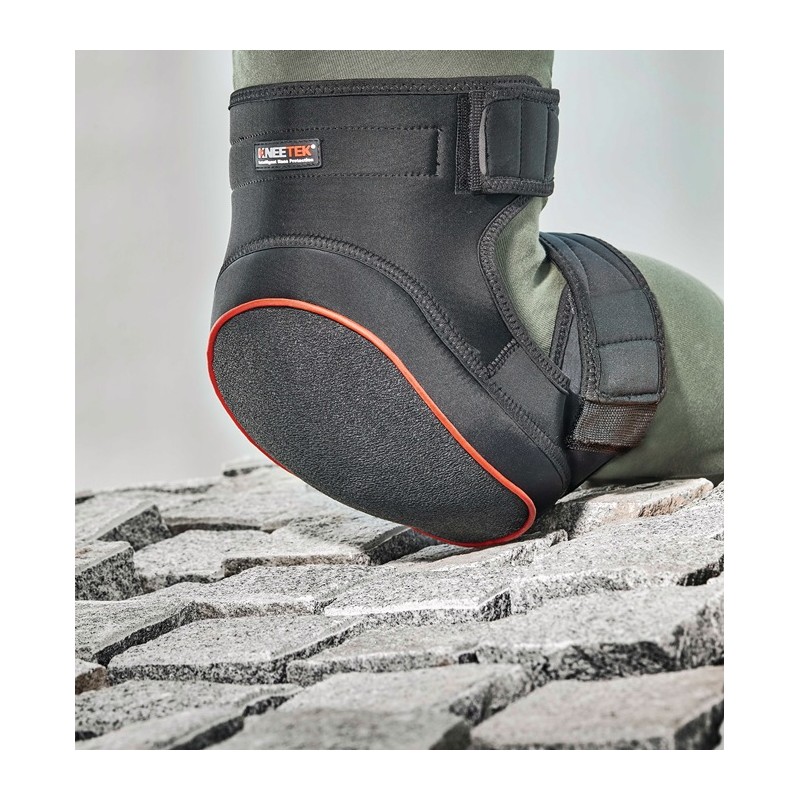 Genouillère KevSafe DIN/EN14404 universel noir lavable 30 degr. C KNEETEK Genouillère KevSafe DIN/EN14404 universel noir lavable 30 degr. C KNEETEK