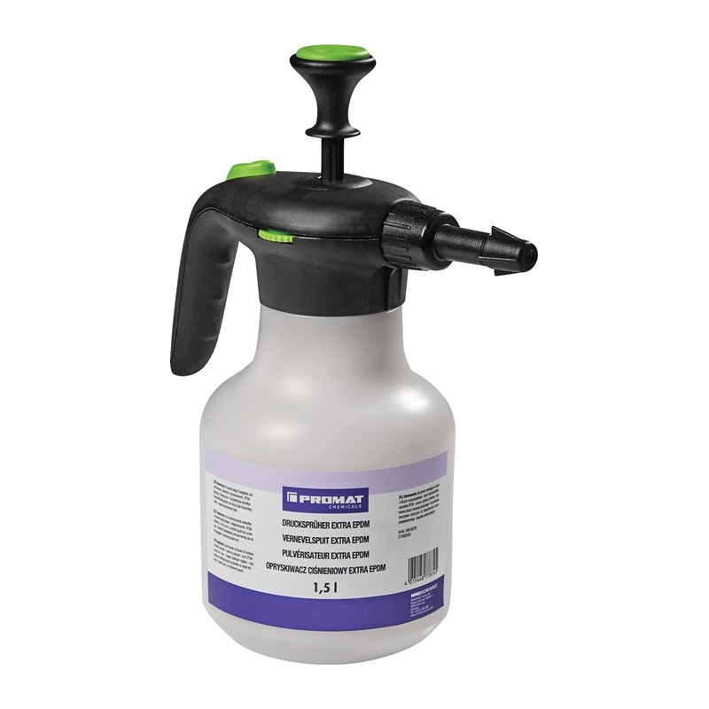 Pulvérisateur sous pression Extra EPDM 1,5 l joint EPDM, ressort à revêtement spécial PROMAT CHEMICALS Pulvérisateur sous pression Extra EPDM 1,5 l joint EPDM, ressort à revêtement spécial PROMAT CHEMICALS
