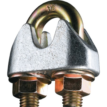 Serre-câble de sécurité DIN 1142-EN 13411-5 filetage M5 taille nominale 5,0 mm galvanisé