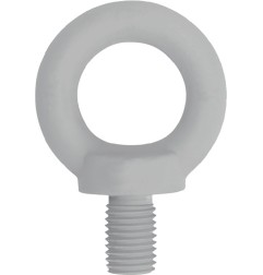 Boulon à illet DIN 580 filetage M6 acier C15 galvanisé