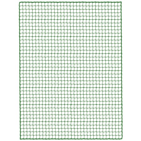 Filet à benne longueur 3 x largeur 2,5 m polypropylène, vert largeur de la maille 45 mm
