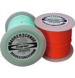 Fil pour peintres longueur 20 m D. 1 mm 15 kg polyéthylène rouge
