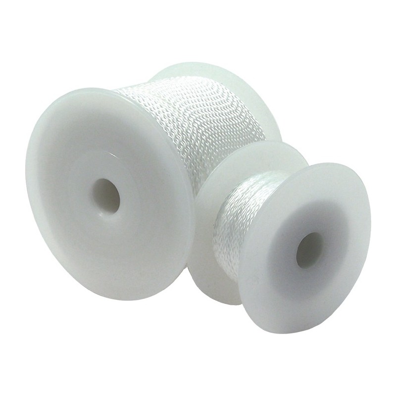 Fil pour peintres longueur 100 m D. 2 mm 65 kg polypropylène blanc Fil pour peintres longueur 100 m D. 2 mm 65 kg polypropylène blanc