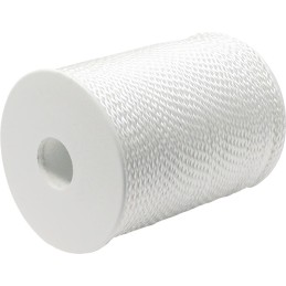 Fil de pavés longueur 100 m D. 3 mm 150 kg polypropylène blanc.   Par 6 pièces.