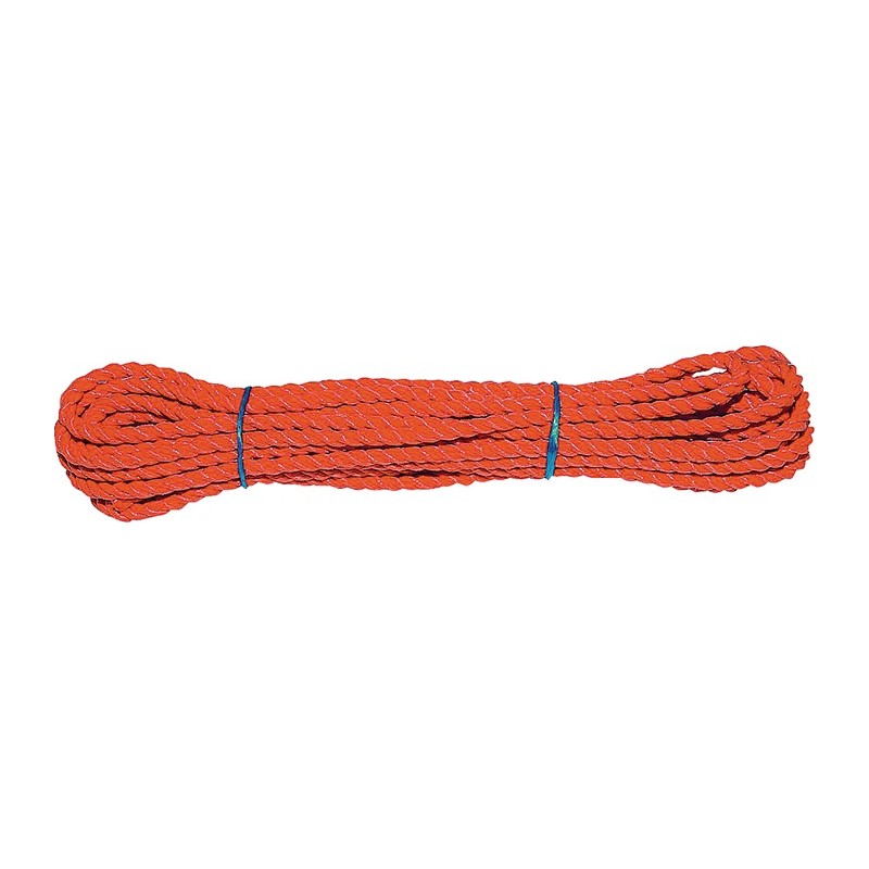 Corde multiusage longueur 10 m D. 8 mm orange BRAUN Corde multiusage longueur 10 m D. 8 mm orange BRAUN