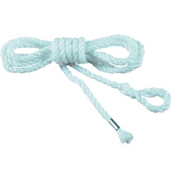Corde d échafaudage longueur 3,0 m, D. 9 mm polypropylène blanc BRAUN