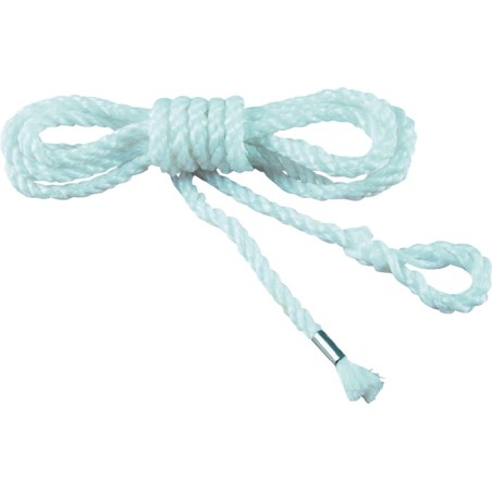 Corde d échafaudage longueur 3,0 m, D. 9 mm polypropylène blanc BRAUN