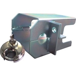 Boîtier de fusibles de remorque acier galvanisé L190xl125xH114 mm poids 1,9 kg argent carton
