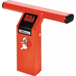 Sécurisation de la cale Bull-Lock 2 acier, revêtement par poudre L410xl100xH260 mm poids 4,7 kg rouge MATADOR