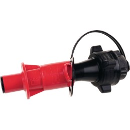Système de remplissage de sécurité pour carburants noir/rouge HÜNERSDORFF