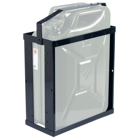 Support pour bidon L. 370 mm l. 185 mm H. 500 mm noir foncé RAL 9005 3,3 kg VALPRO