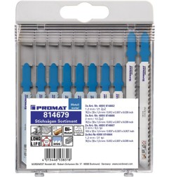 10 lames METAL de scies...