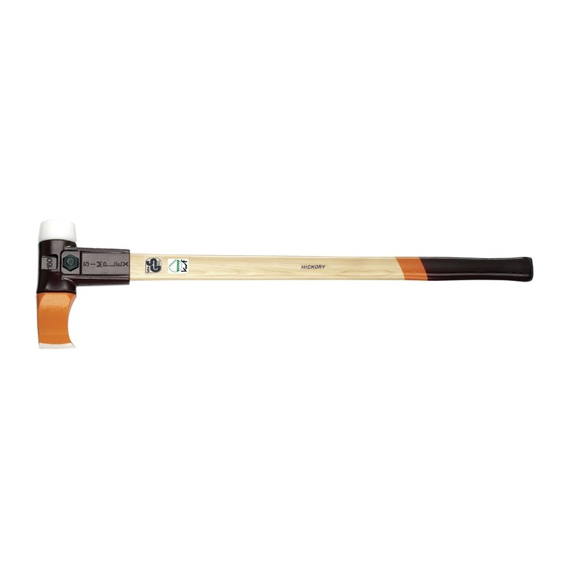 Masse à fendre SIMPLEX 4100 g longueur du manche 850 mm manche en hickory HALDER Masse à fendre SIMPLEX 4100 g longueur du manche 850 mm manche en hickory HALDER