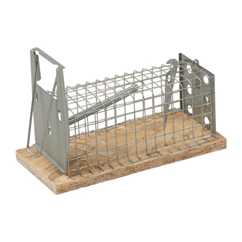 Tapette à souris à cage en fil de fer piège non mortel 1 entrée 29 cm FREUND VICTORIA Tapette à souris à cage en fil de fer piège non mortel 1 entrée 29 cm FREUND VICTORIA
