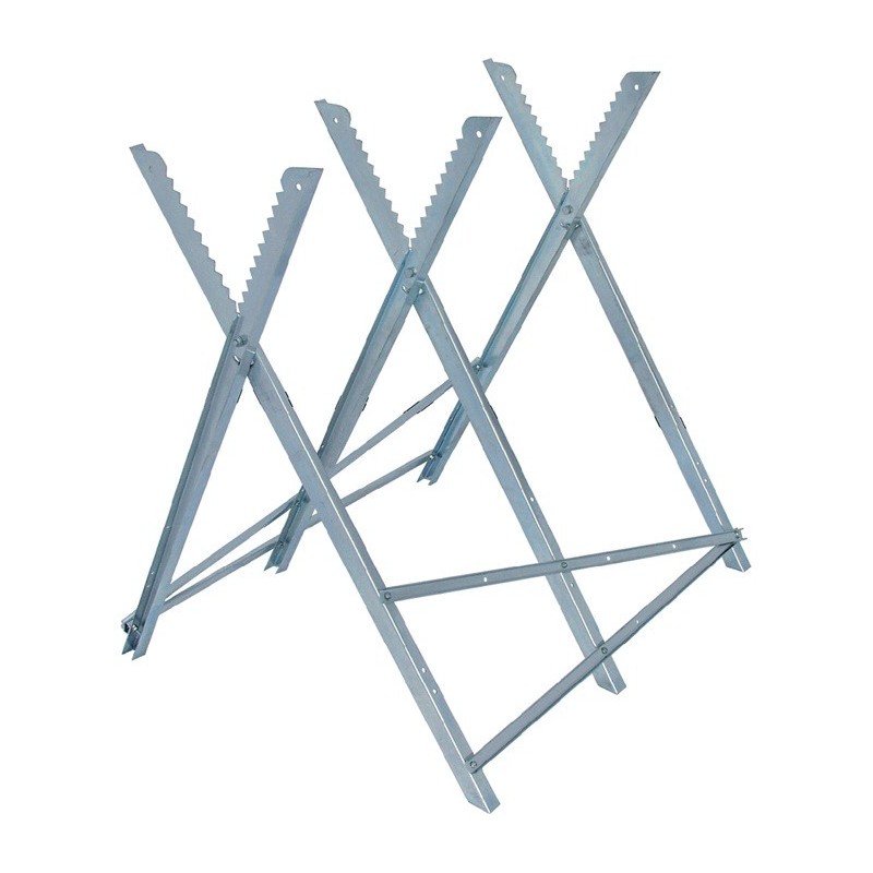Chevalet de sciage MB 150S l. 81 x H. 790 x P. 850 mm maxi. 150 kg galvanisé BRENNENSTUHL