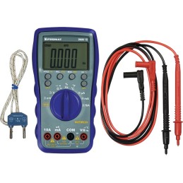 Multimètre DMM 10 0-600 V AC/DC TRUE RMS température PROMAT