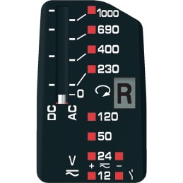 Détecteur de tension DUSPOL® analog 12-1000 V AC/DC bipolaire BENNING