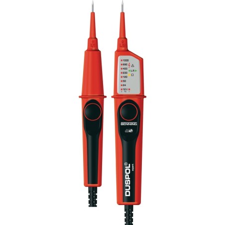 Testeur de tension/continuité DUSPOL® expert 12-1000 V AC/DC CAT IV 600V/CAT III 1000 V BENNING