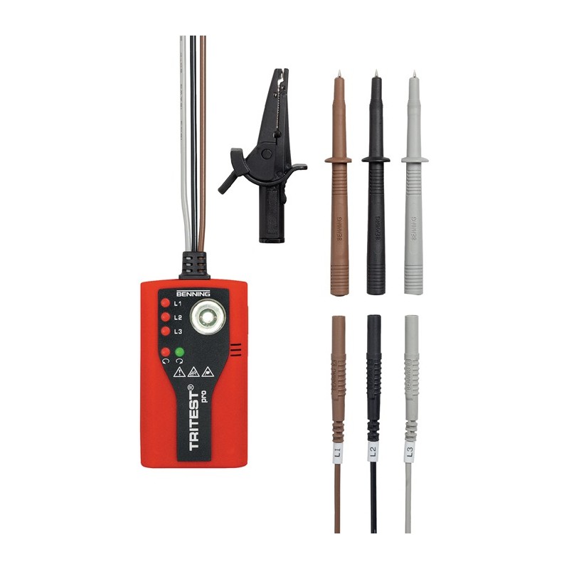 Indicateur d ordre de phases TRITEST® pro 400-500 V AC BENNING Indicateur d ordre de phases TRITEST® pro 400-500 V AC BENNING