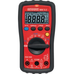 Multimètre MM 5-2 0,1 mV-600 V AC/DC TRUE RMS BENNING