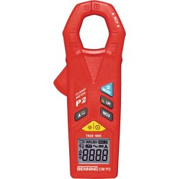 Multimètre à pince ampèremétrique CM P2 0,01 A-400 A AC/DC CAT III 600 V av.piles/câble de mesure/sac BENNING