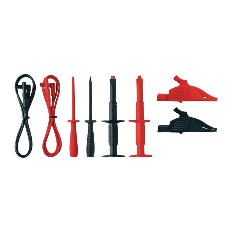 Jeu de câbles de mesure TA 3 044126 8 pièces D. de points de mesure 4 mm longueur 1000 mm BENNING Jeu de câbles de mesure TA 3 044126 8 pièces D. de points de mesure 4 mm longueur 1000 mm BENNING