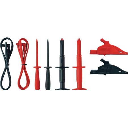 Jeu de câbles de mesure TA 3 044126 8 pièces D. de points de mesure 4 mm longueur 1000 mm BENNING