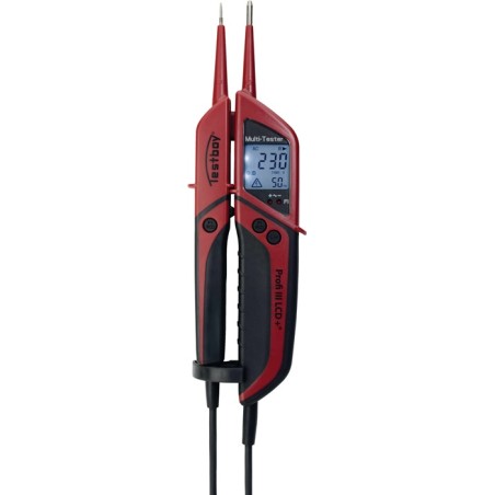 Testeur de tension/continuité Profi III LCD 3-1000 V AC/4-1400 V DC CAT IV 1000 V TESTBOY