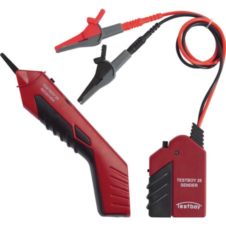 Set de localisateurs de câbles Testboy 26 pour localiser/attribuer des fils TESTBOY