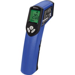 Thermomètre à infrarouge IR 100 - 40 à 580 degr. C ±2/±3 degr. C 1 x 9 V e-bloc PROMAT